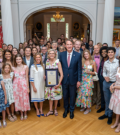 रिचमंड बैले के साथ गवर्नर